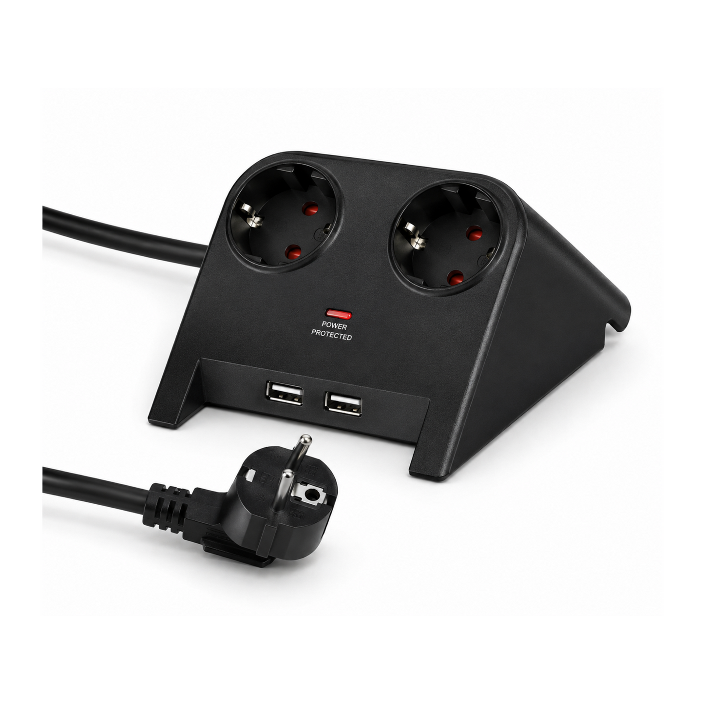 مشترك كهرباء 2 فتحة + 2 USB سلك 1.8متر BRENNENSTUHL