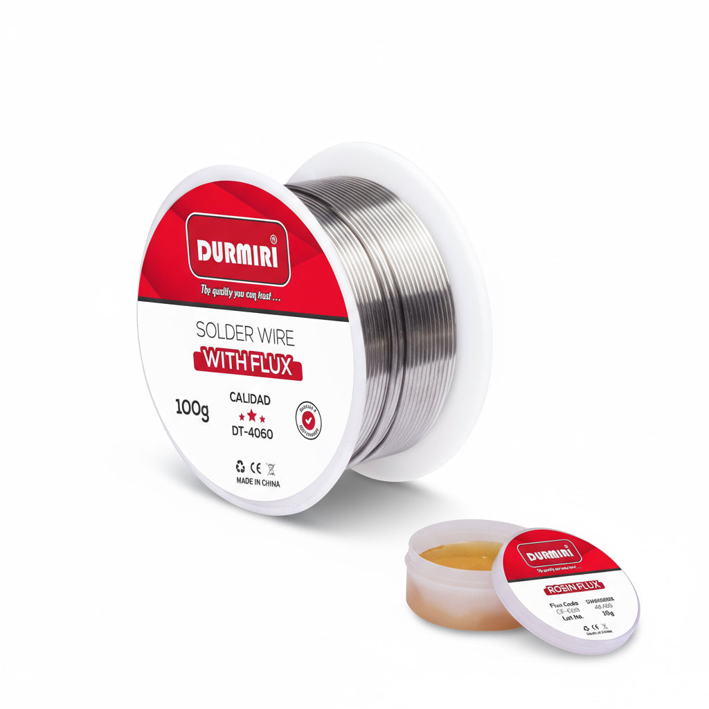 قصدير لحام 1مم مع فلكس 100جرام DURMIRI