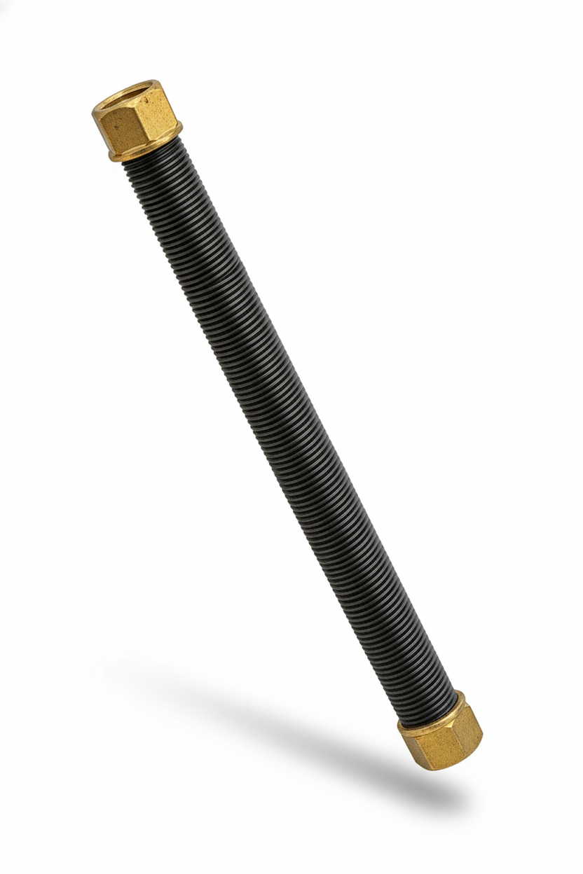 ماسورة كمبروسر 30سم سن 3/8