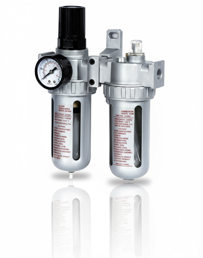 منظم فلتر هواء وزيت 1/4" كبير صينى