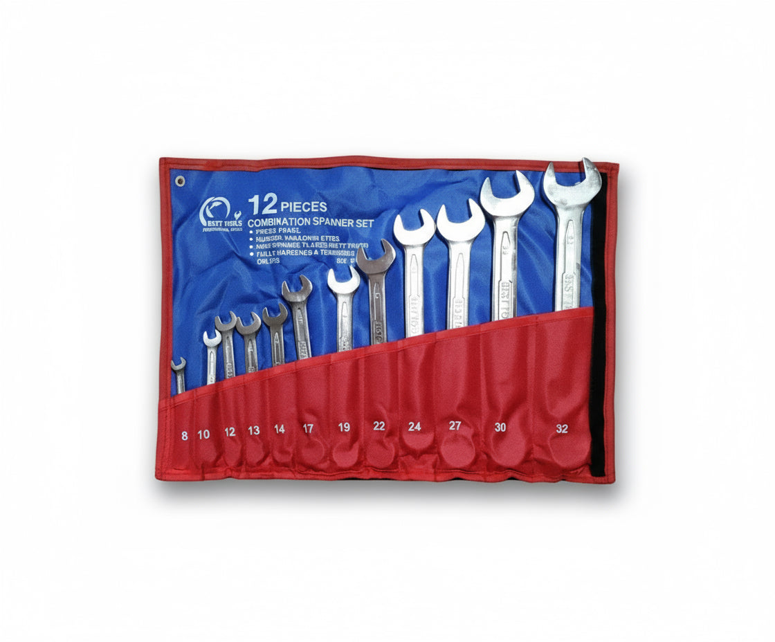 طقم مفتاح بلدى مشرشر 12ق 8-32 BEST