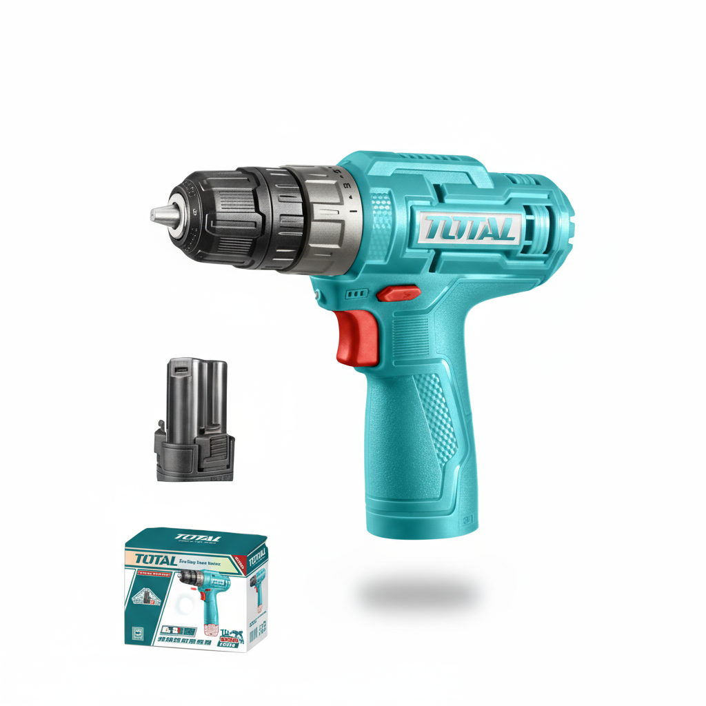 شنيور بطارية 12 فولت عزم 20نيوتن +1 بطارية TOTAL