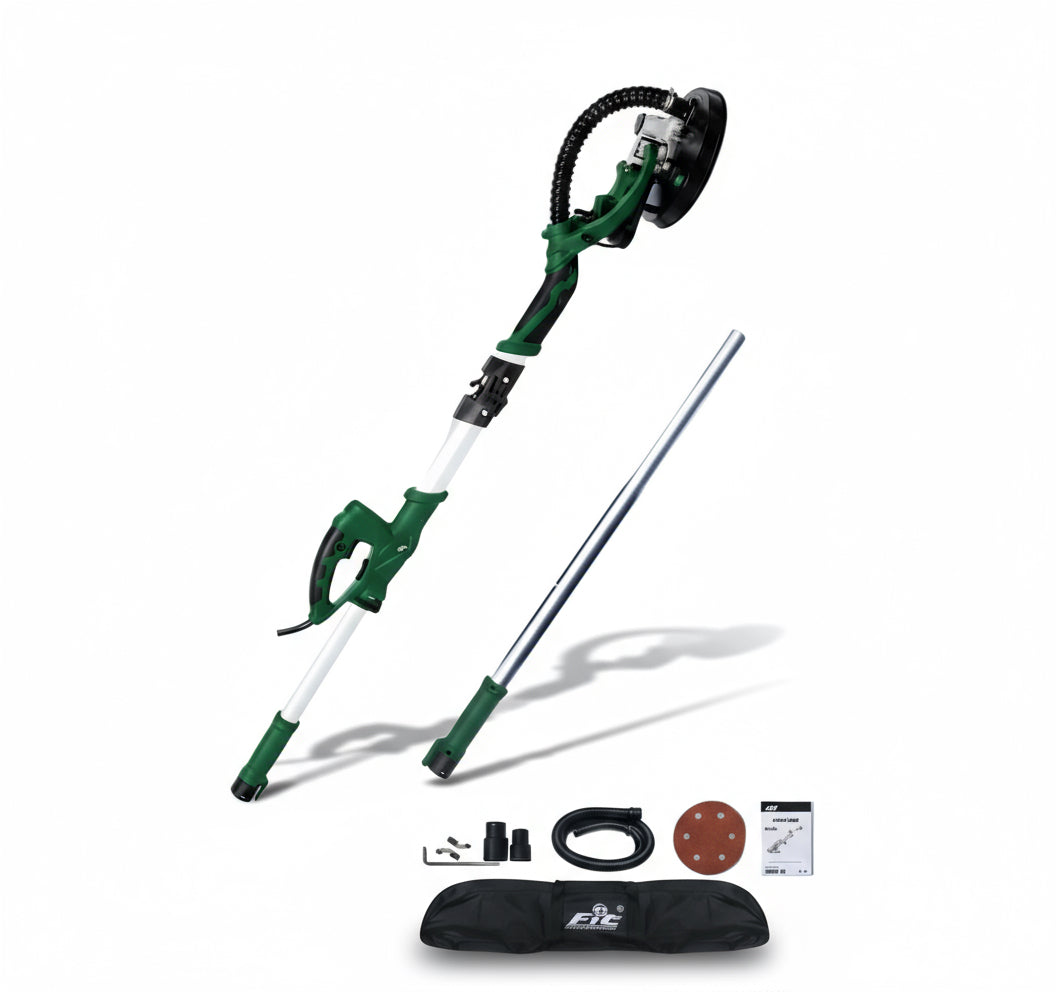 ماكينة صنفرة حوائط دائرية 9"سرعات+كشاف850وات FIT