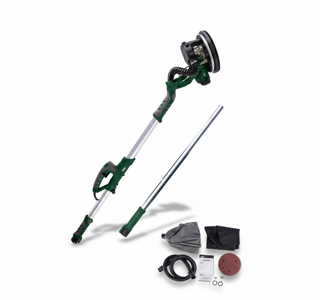 ماكينة صنفرة حوائط دائرية 9"سرعات+كشاف820وات FIT