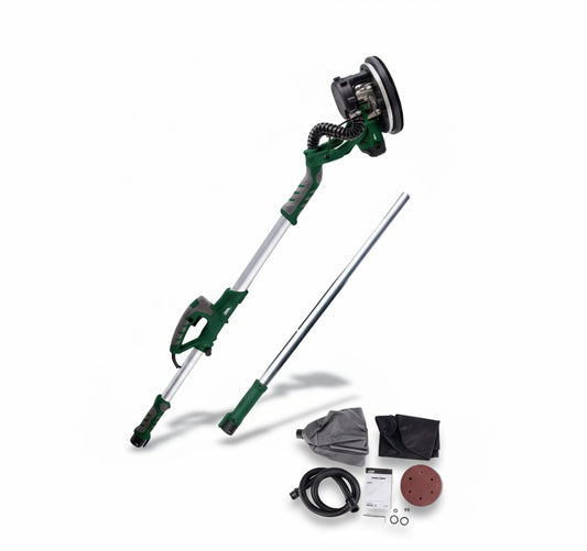 ماكينة صنفرة حوائط دائرية 9"سرعات+كشاف820وات FIT