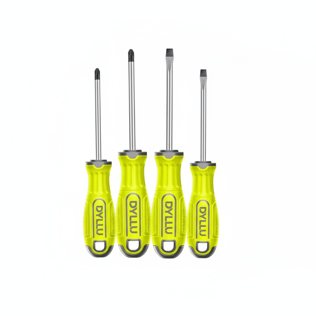 طقم مفك 4قطعة يد بلاستيك DYLLU