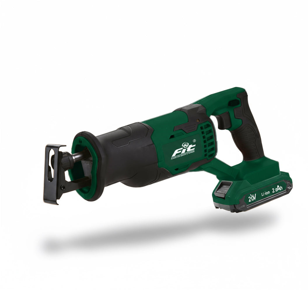 منشار امامى بطارية 20 فولت + 1 بطارية FIT