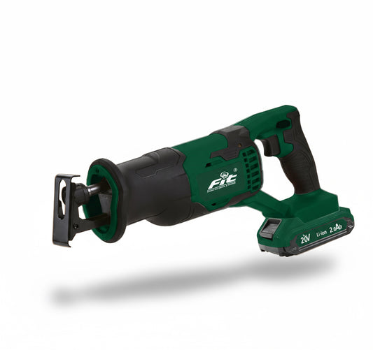 منشار امامى بطارية 20 فولت + 1 بطارية FIT