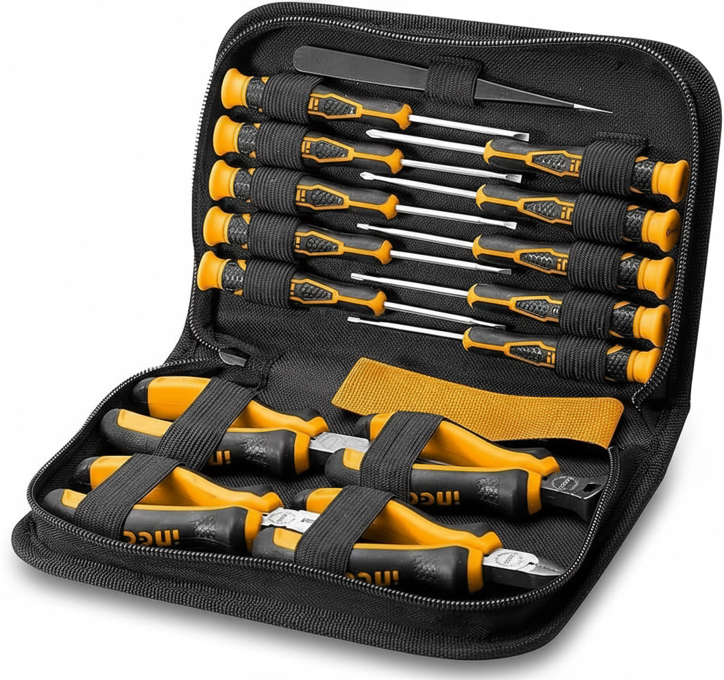 شنطه عدة 15 قطعة INGCO