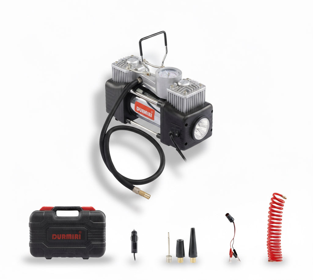 كمبروسر ولاعة 2بستم بالمشتملات شنطه بلاستيك DURMIRI