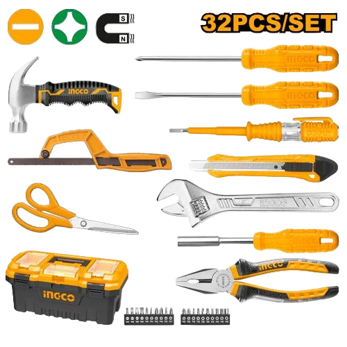 شنطه عدة 32 قطعة INGCO