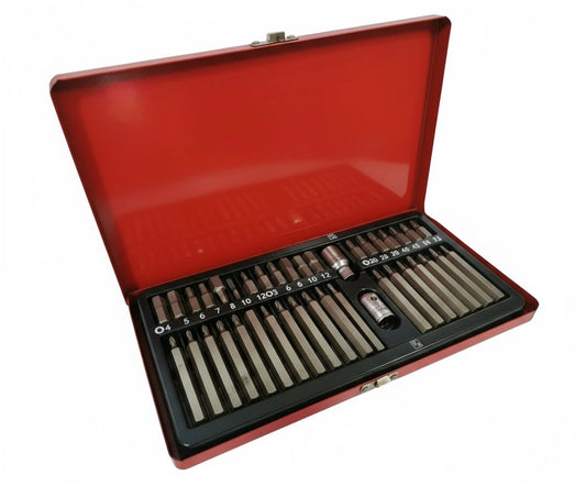 طقم سن مفك 40ق مسدس&نجمة&مشرشر DURMIRI