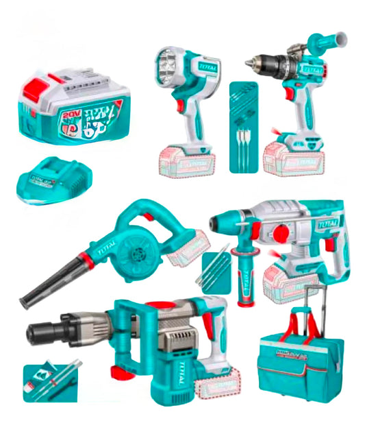 كومبو5*1شنيوردقاق96نيوتن+ 2هيلتى26م و35م+كشاف+بلاور+ 2بطارية4امبير TOTAL