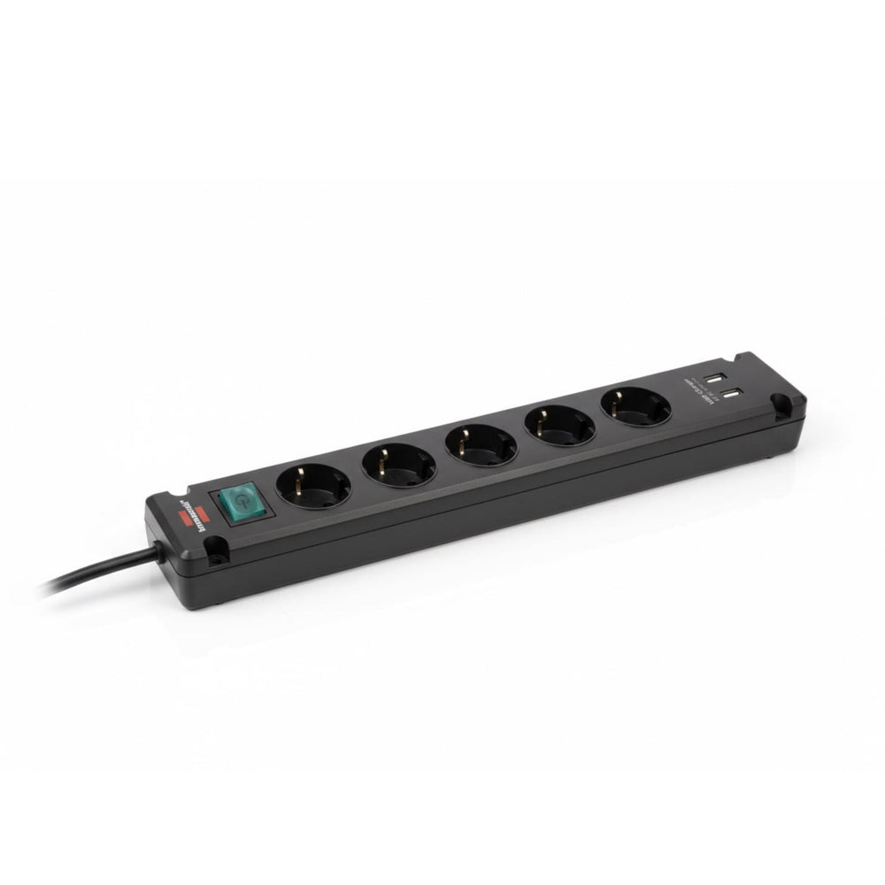 مشترك كهرباء 5 فتحة + 2 USB سلك 3متر BRENNENSTUHL