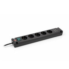 مشترك كهرباء 5 فتحة + 2 USB سلك 3متر BRENNENSTUHL