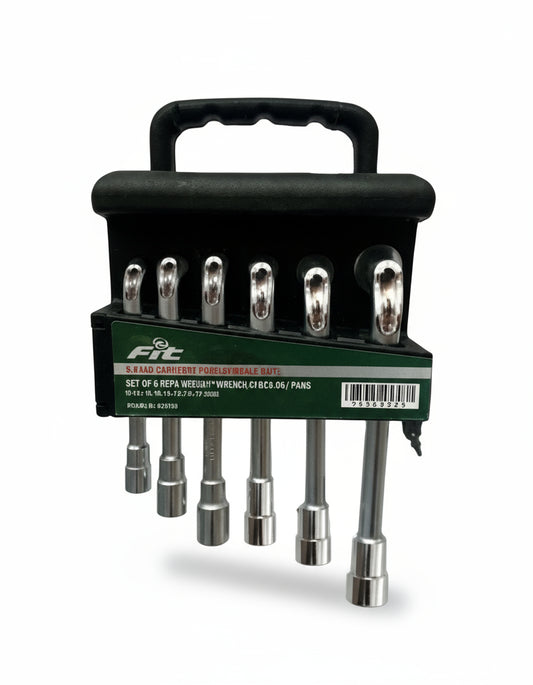 FIT 6-Piece Open End Wrench Set