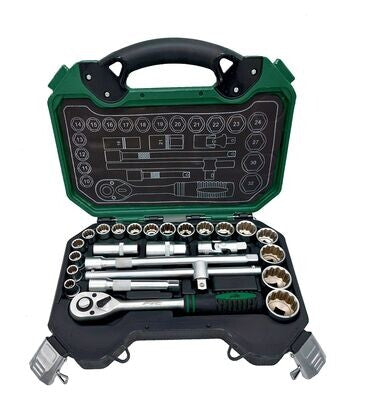FIT 25-Piece 1/2-Inch Socket Set