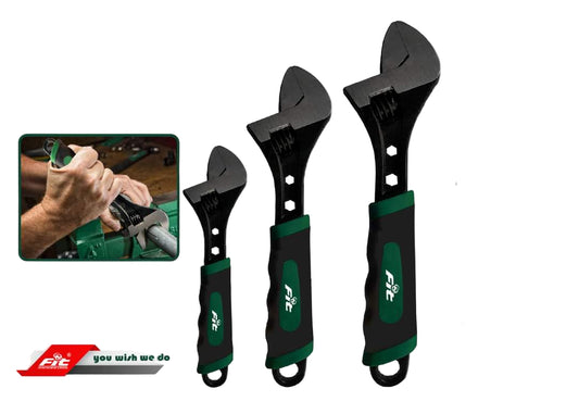 12" FIT Insulated Handle French Wrench