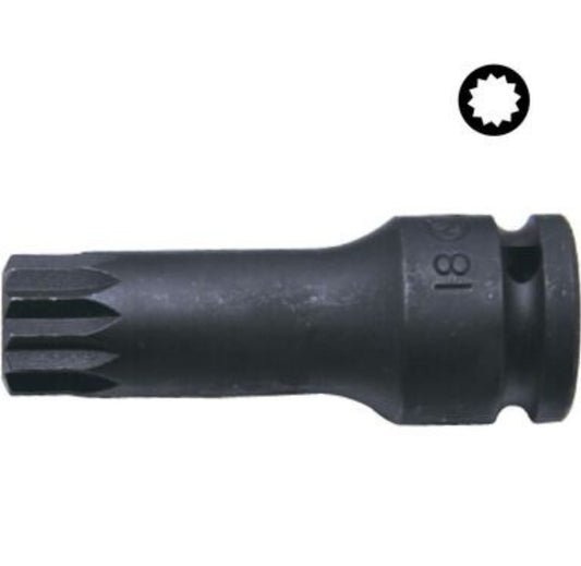 لقمة تصادمية الانكيه مشرشر M12 يد 1/2" HANS