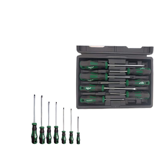 7-piece FIT screwdriver set + cross