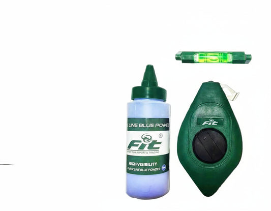 30m Marking Thread + Blue Powder + FIT Economic Water Level