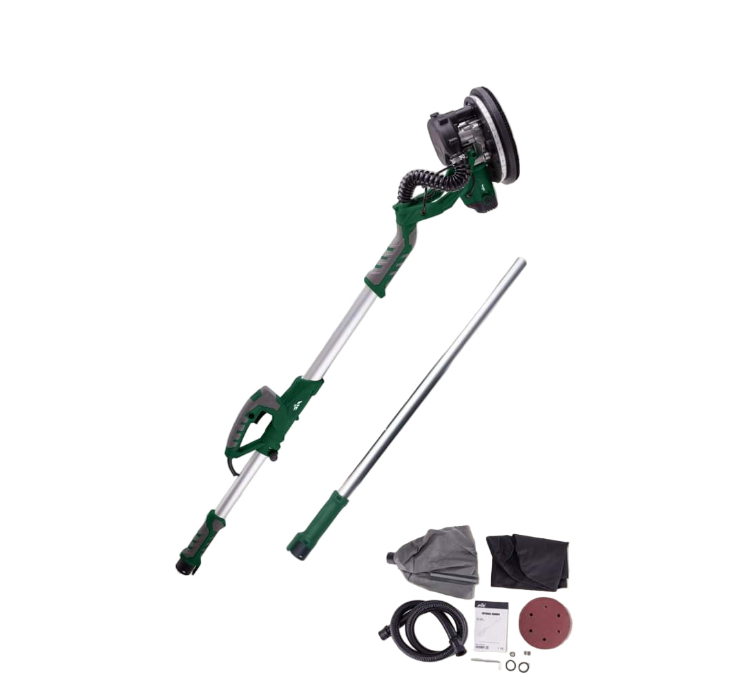 ماكينة صنفرة حوائط دائرية 9"سرعات+كشاف820وات FIT