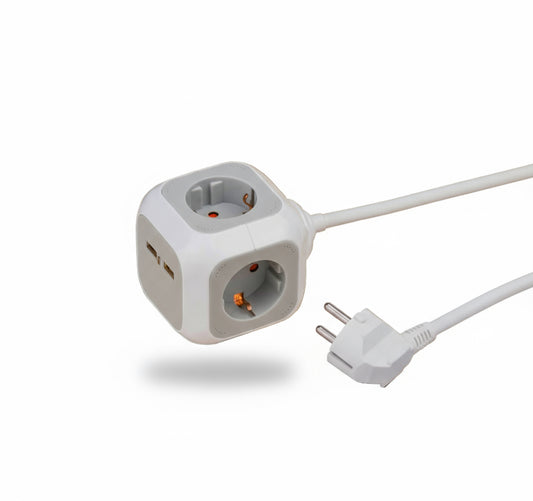 مشترك كهرباء 4 فتحة + 2 USB سلك 1.4متر مكعب BRENNENSTUHL