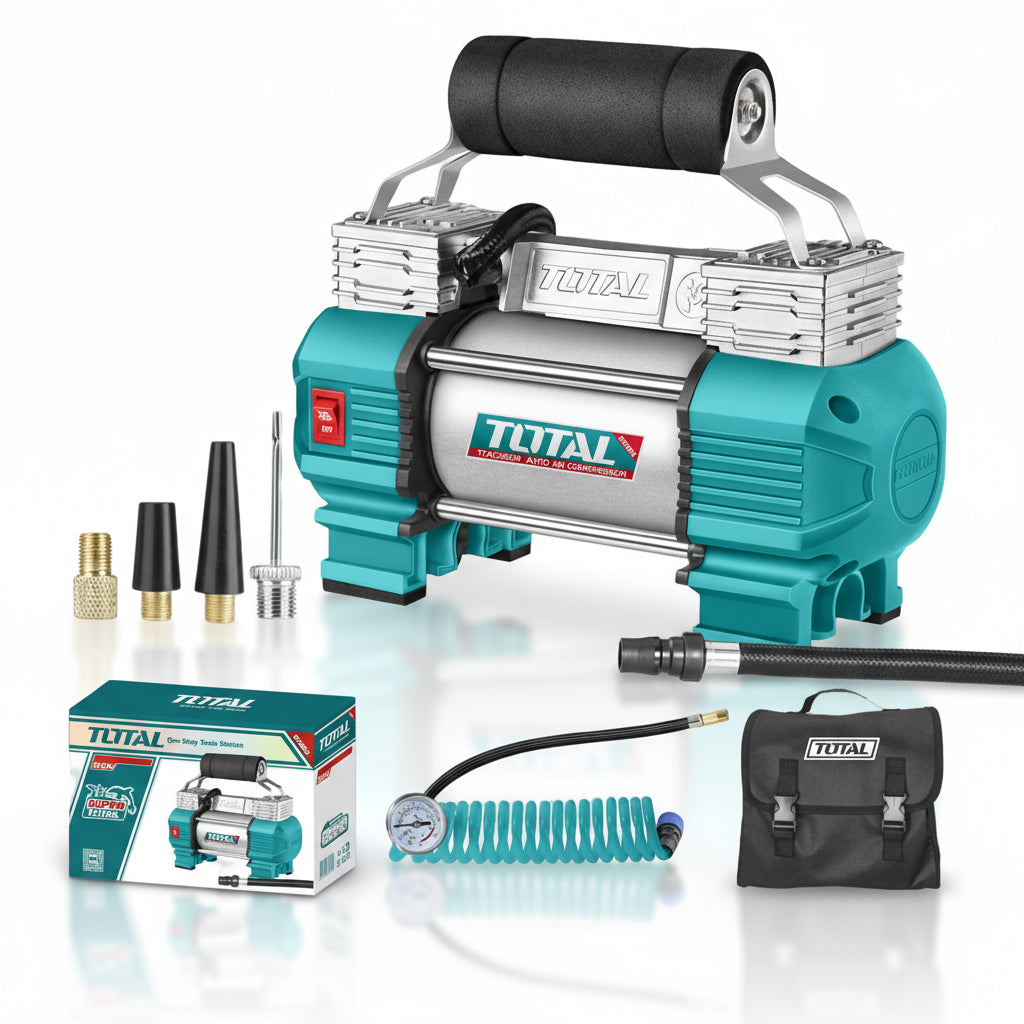 كمبروسر ولاعة 2بستم بالمشتملات TOTAL