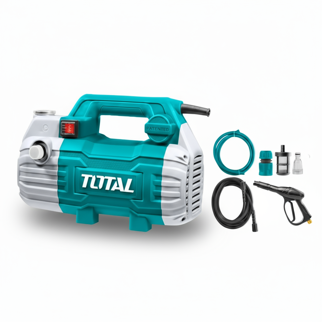 ماكينة غسيل 100 بار 1500 وات TOTAL