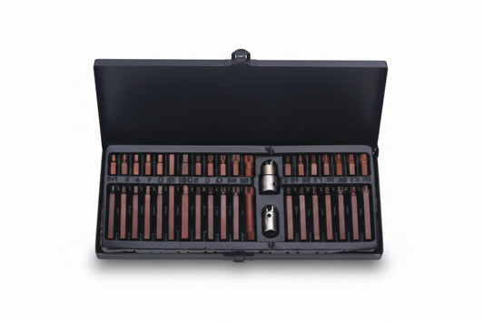 طقم سن مفك 40ق مسدس&نجمة&مشرشر سلاح احمر TAT S2