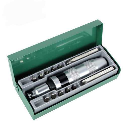 طقم مفك دق تصادمى 13ق علبة صاج TAT