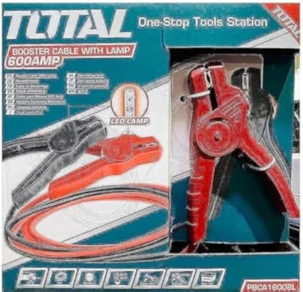 كابلات توصيل بطارية 600امبير TOTAL